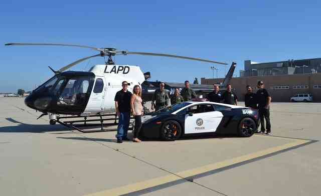 【图】兰博基尼盖拉多跑车加入美国洛杉矶警队