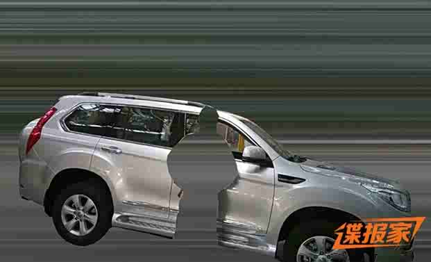 【图】北京车展亮相 哈弗H9无伪装实车照片